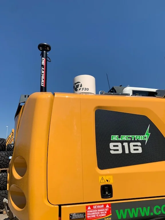 Electric Liebherr excavator